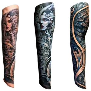 Mythology Tattoo Sleeve Png Rsw15 PNG Image