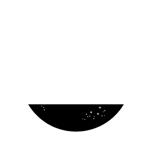 Nasa Logo Black And White - Circle PNG