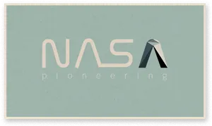 N A S A Pioneering Logo Design PNG Image