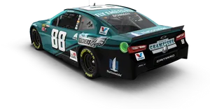 N A S C A R Camaro Race Car88 PNG Image