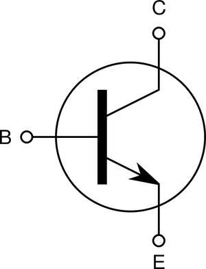 N P N Transistor Symbol PNG Image