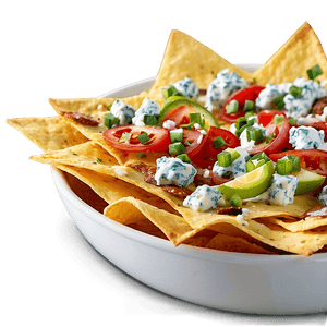 Nachos with Blue Cheese PNG nps PNG with transparent background