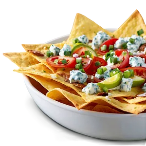 Nachos With Blue Cheese Png Nps PNG Image