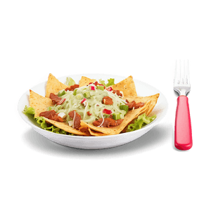 Nachos with Caesar Salad Topping PNG 06122024 PNG