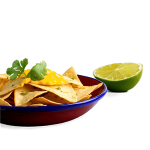 Nachos with Cilantro Lime PNG 06122024 PNG with transparent background