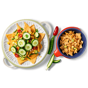 Nachos with Corn and Zucchini PNG 21 PNG with transparent background