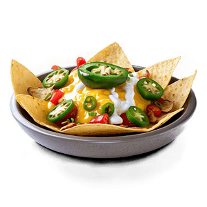 Nachos with Jalapeno Peppers PNG mvm PNG with transparent background