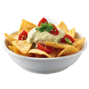 Nachos With Wasabi Mayo Png 19 PNG Image