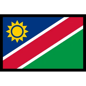 Namibia National Flag PNG Image