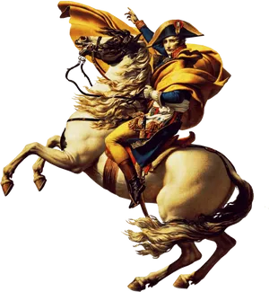 Napoleon Bonaparteon Horseback PNG Image