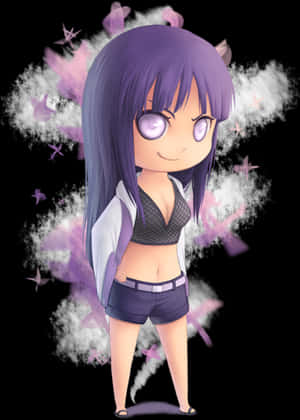 Naruto, Anime, And Chibi Image - Hinata Hyuga, HD Png Download PNG image with transparent background