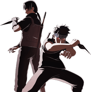 Naruto Itachi Shisui Anime Sharingan - Itachi And Shisui Png, Transparent Png PNG image with transparent background