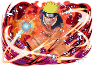 Naruto Rasengan Versus Chidori PNG Image