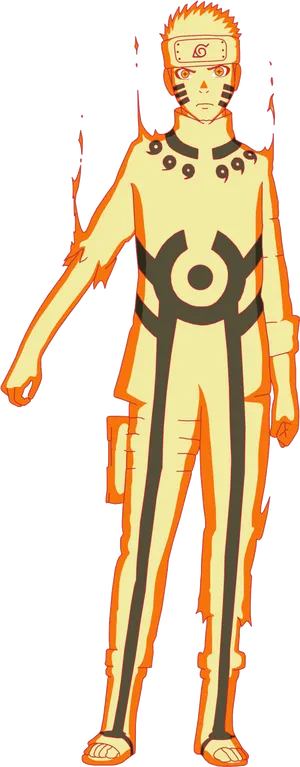 Naruto Six Paths Sage Mode PNG Image