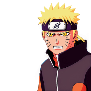 Naruto Uzumaki Angry PNG qlx82 PNG image with transparent background