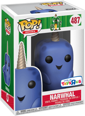 Narwhal Clipart Buddy The Elf - Funko Elf - Narwhal Pop! Vinyl Figure PNG image with transparent background