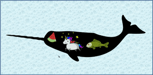 Narwhals Are Awesome - Narwhals PNG image with transparent background