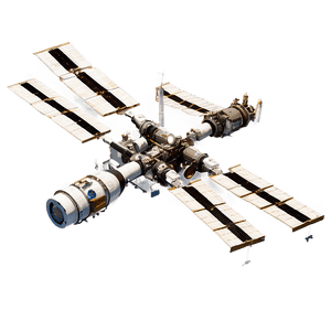 NASA International Space Station PNG krj32 PNG image with transparent background