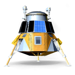 NASA Lunar Lander PNG grc PNG image with transparent background