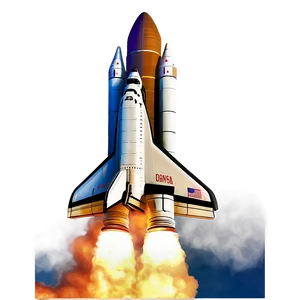 Nasa Shuttle Launch Png 20 PNG Image