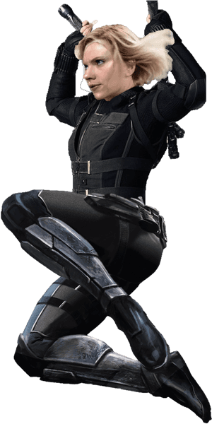 Natasha Romanoff Png Transparent Image - Black Widow Infinity War Png, Png Download PNG image with transparent background