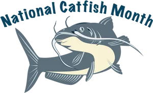 National Catfish Month Celebration PNG Image