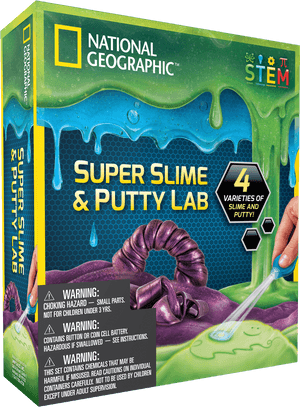 Transparent Fluffy Slime Png - National Geographic Slime And Putty Lab, Png Download PNG image with transparent background