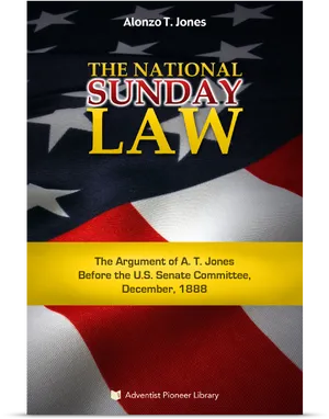 National Sunday Law Book Cover PNG Image