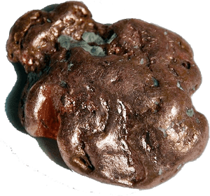Copper Nugget 2 , Png Download - Mined Copper, Transparent Png PNG