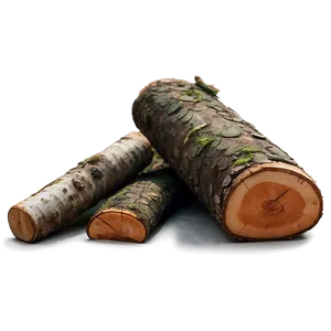 Natural Birch Firewood Png 06282024 PNG Image