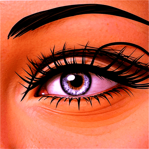 Natural Look Lashes PNG 05252024 PNG image with transparent background