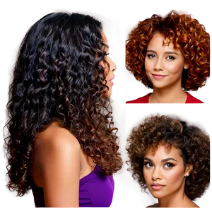 Natural Perm Look Png 06272024 PNG Image