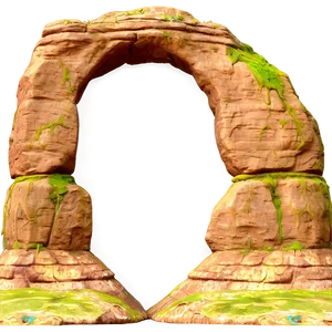 Natural Rock Arch Tunnel Png Aeh35 PNG Image