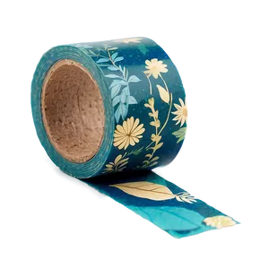 Nature Inspired Washi Tape Aesthetic Png Til PNG Image