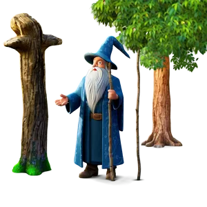 Nature Wizard In Woods Png 06112024 PNG Image