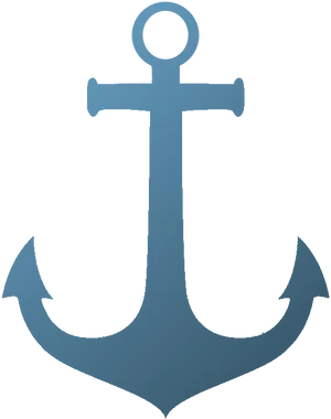 Nautical Anchor Graphic PNG Image