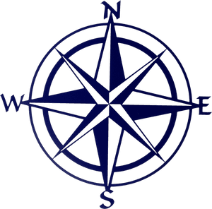Transparent Compass Rose Png - Compass Rose Of A Map, Png Download PNG image with transparent background