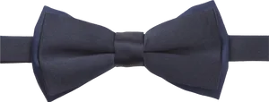 Navy Blue Bow Tie PNG Image