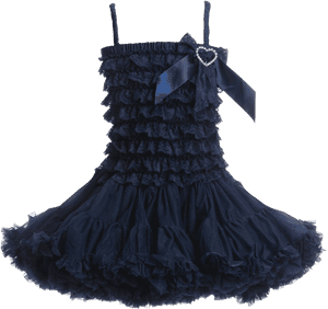 Dark Blue Tutu Dress Transparent Background - Dress On Transparent Background, HD Png Download PNG