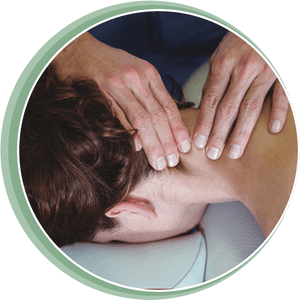 Neck Massage Therapy Spa Treatment PNG image with transparent background