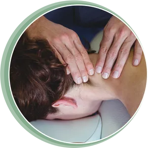 Neck Massage Therapy Spa Treatment PNG Image