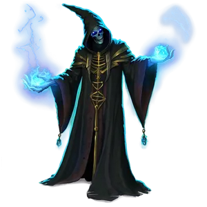 Necromancer Wizard Summoning Png 06112024 PNG Image