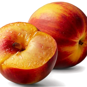 Nectarine Close-up Png Hqs56 PNG Image