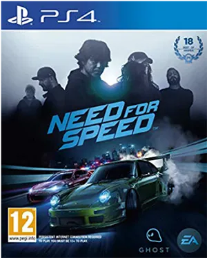 Needfor Speed Payback P S4 Cover Art PNG Image