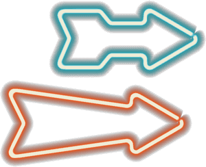 Transparent Arrow Of Light Png - Transparent Background Neon Arrow Gif, Png Download PNG with transparent background