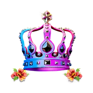 Neon Crown A PNG Image