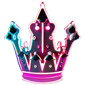 Neon Crown Icon Png 06272024 PNG Image