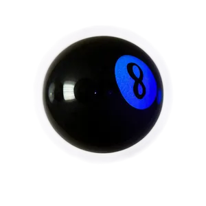 Neon Eight Ball Light Png Epo58 PNG Image