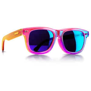 Neon Gangster Glasses Png Rit PNG Image