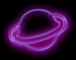 Transparent Purple Planet Png - Planeta Neon Png, Png Download PNG image with transparent background